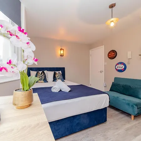 Flash Sale Super Central Studio I Next To Brighton Seafront I King Size Bed I Ms19 Exterior photo